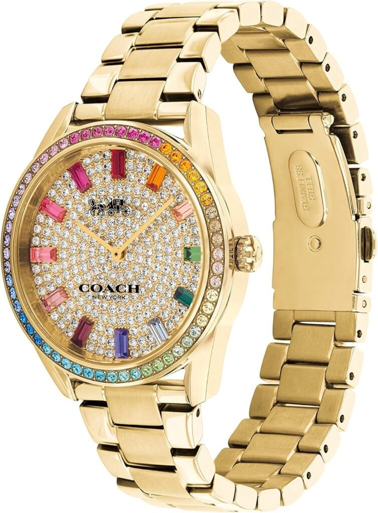 Coach Preston Womens Watch | Touch of Playfulness | Timeless Elegance for Your Everyday Wear (Model 14503657)