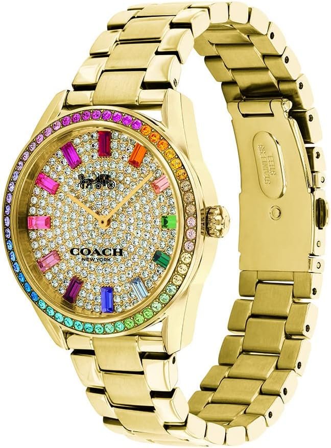 Coach Preston Womens Watch | Touch of Playfulness | Timeless Elegance for Your Everyday Wear (Model 14503657)