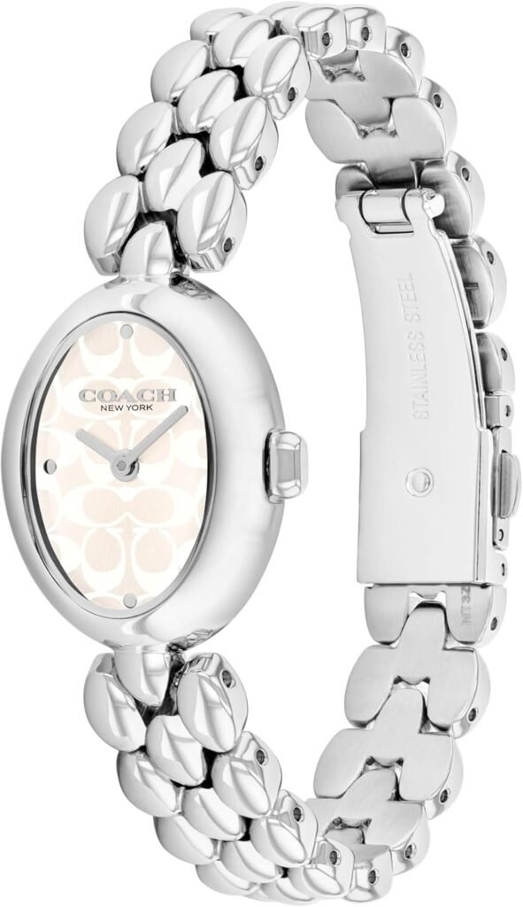 Coach Sammy Womens - 2H Quartz Watch - Stainless Steel Bracelet - Water Resistant up to 3ATM/30 Meters - Gift for Her - Modern Design - Perfect for Everyday Wear - 22.5mm