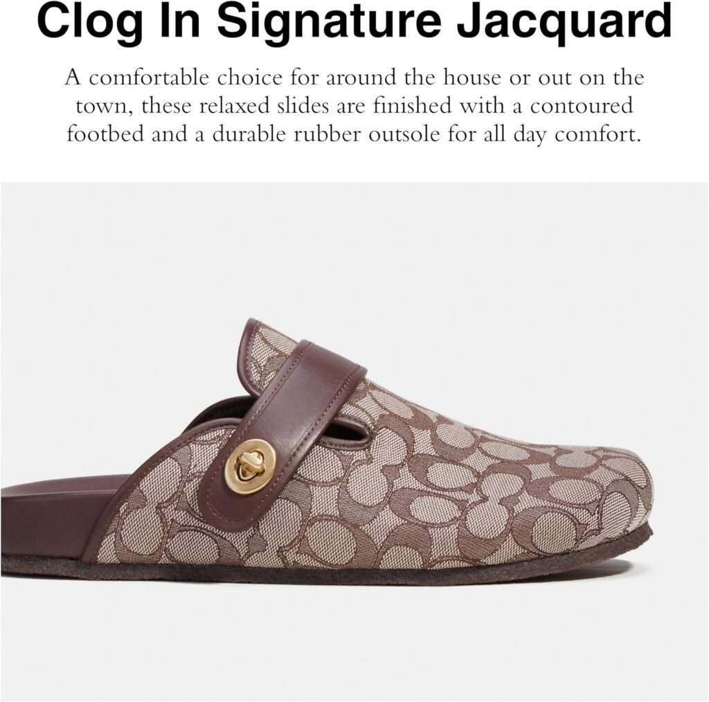 Coach Womens Blake Clog Coach Womens Blake Clog