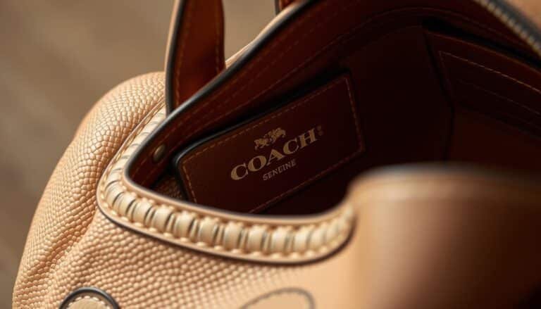 how to tell if its a real coach bag