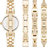 Anne Klein Womens Bangle Watch And Premium Crystal Accented Bracelet Set 3 150x150