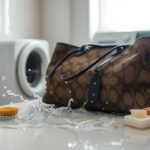 can i put my coach bag in the washer