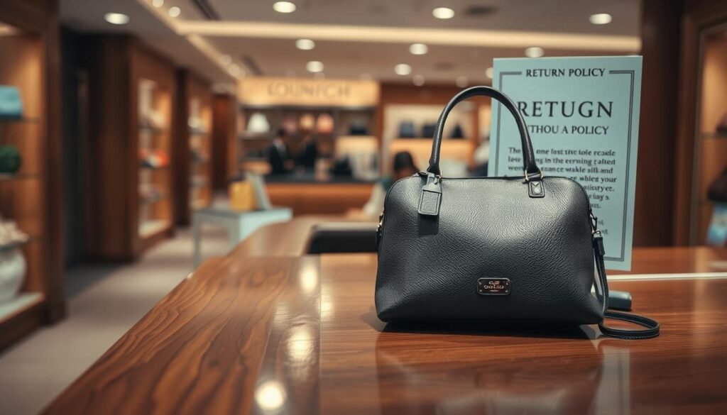 can i return coach bag without receipt