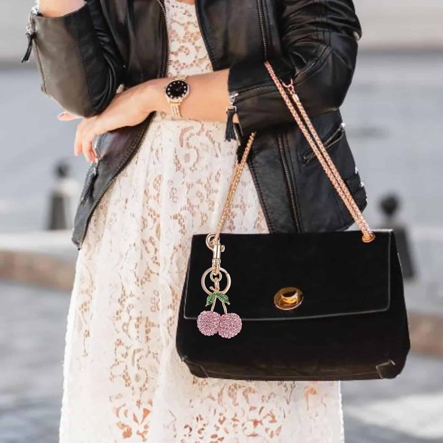 Cherry Bag Charm For Purse Review