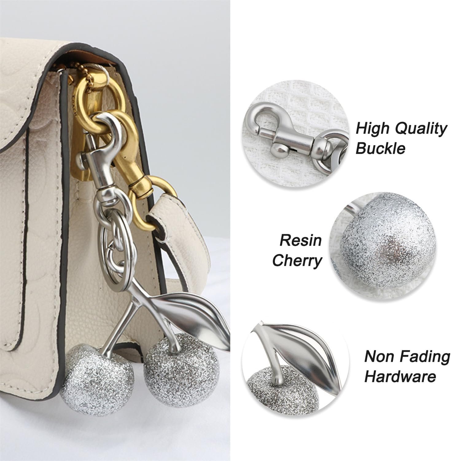 Cherry Bag Charms Keychain Review