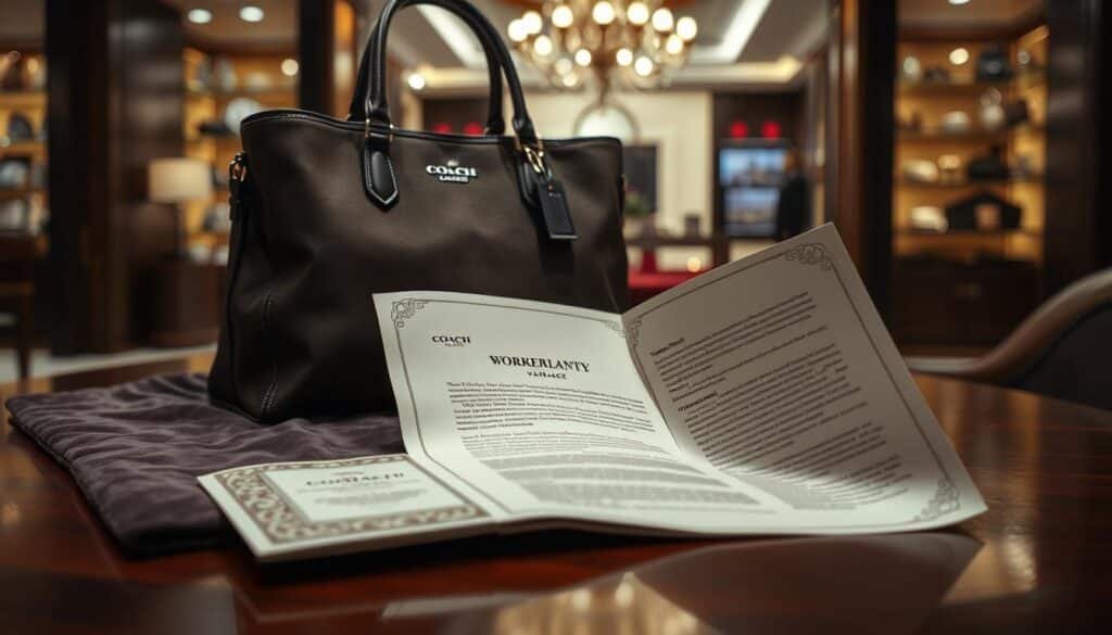 coach bag warranty information