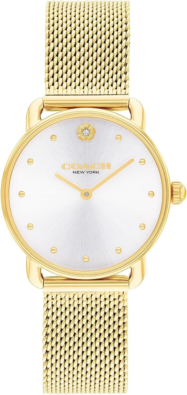 Coach Elliot Womens Watch Elegant And Sophisticated Stles Combined Premium Quality Timepiece For Everyday Wear Water Res