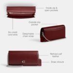 Coach Evie Long Wallet With Chain 5 150x150