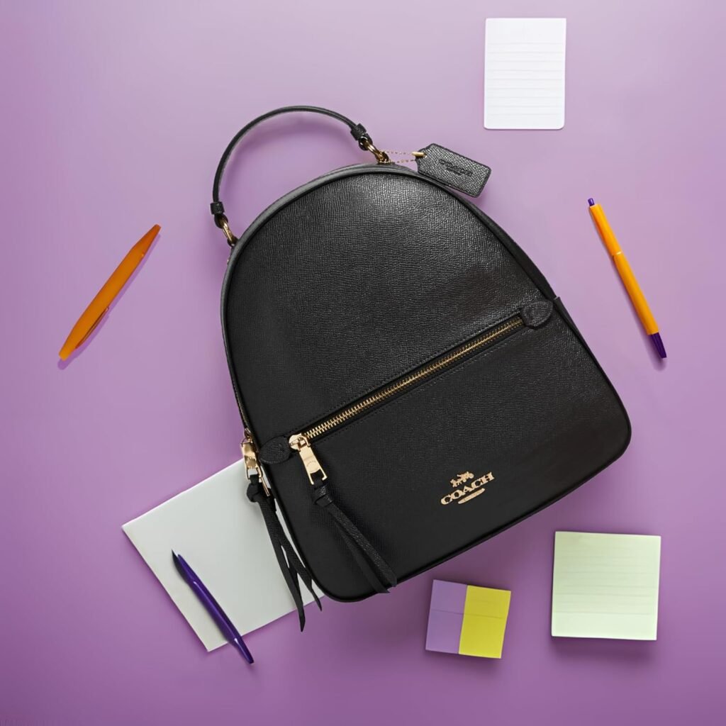 Coach Jordyn Backpack, Khaki Multi