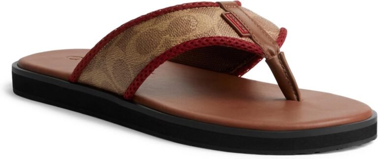 Coach Men’s Signature Flip Flop Review