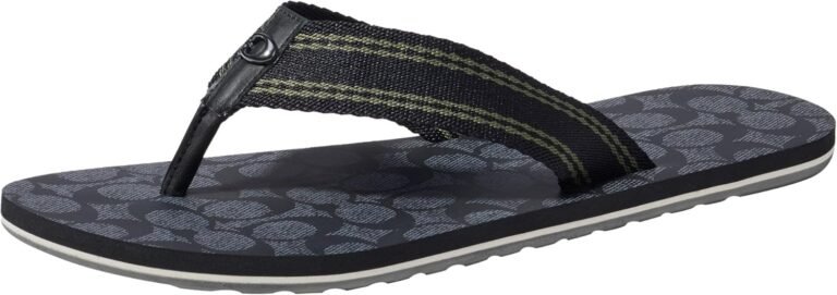 Coach Men’s Signature Webbing Flip Flop Review