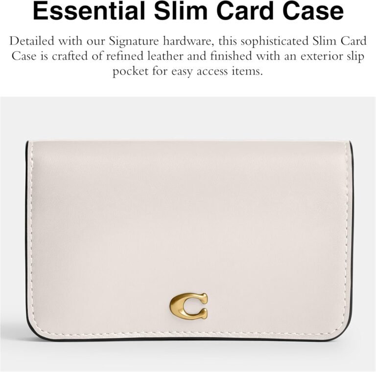 Coach Men’s Slim Card Case Review