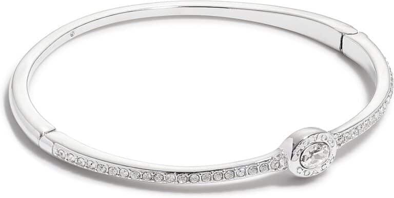 Coach Signature Logo Pave Hinged Bangle Bracelet Review