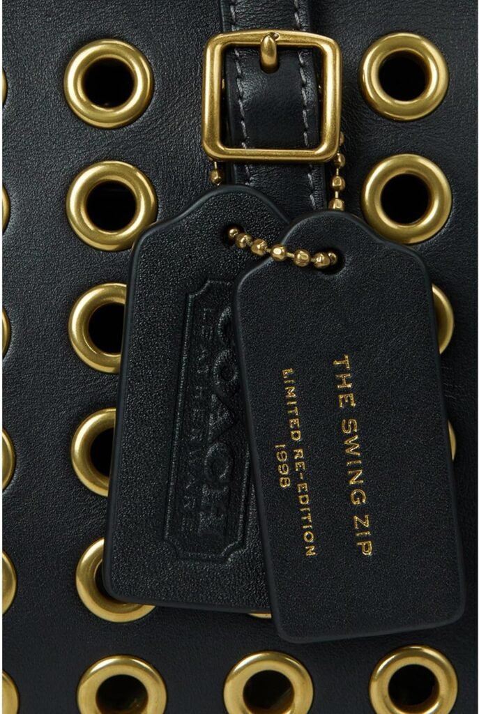 Coach Swing Zip Bag with Grommets
