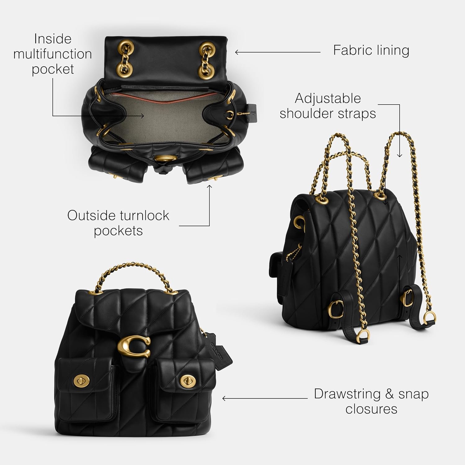 Coach Tabby Backpack 2