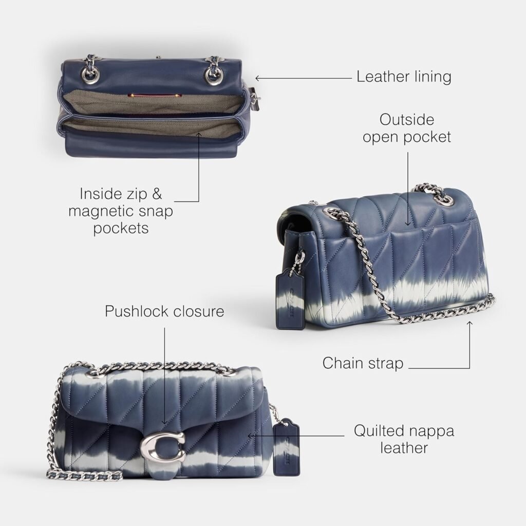 Coach Tabby Shoulder Bag 20, Midnight Navy Multi