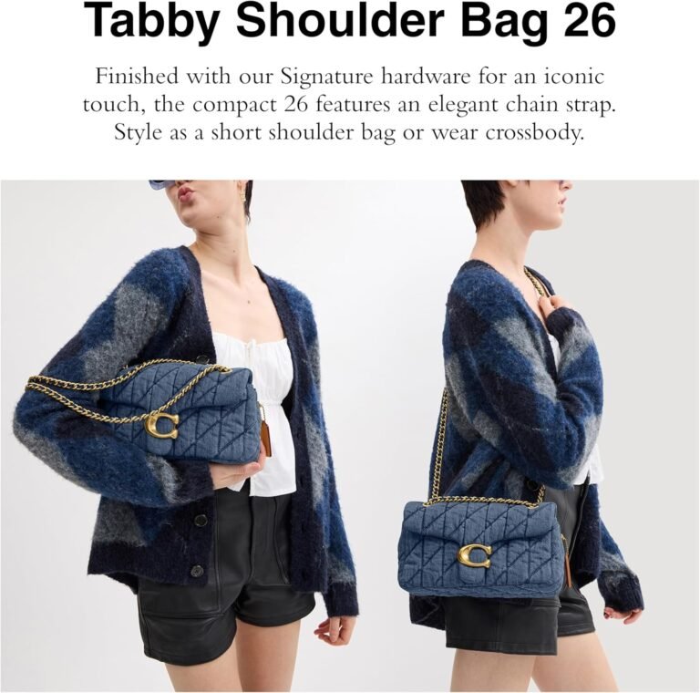 Indigo Coach Tabby Shoulder Bag Review
