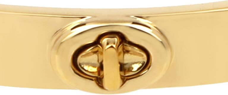 Coach Turnlock Hinge Bangle Bracelet Review