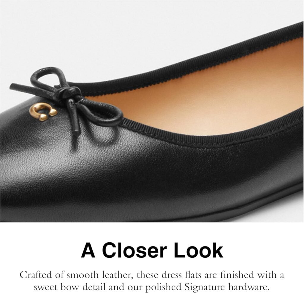 Coach womens Abigail Ballet Flat