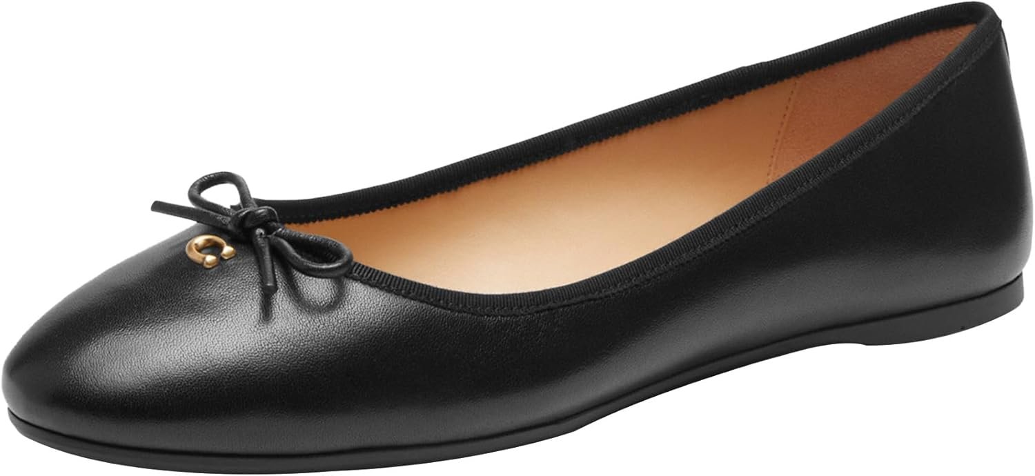 Coach Womens Abigail Ballet Flat