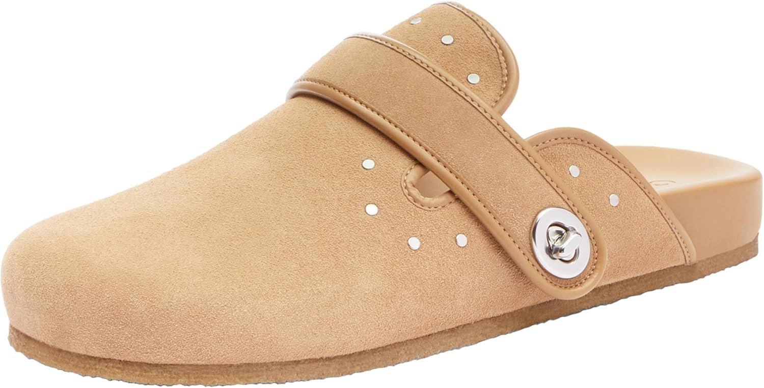 Coach Womens Blake Suede With Rivets Clog 3