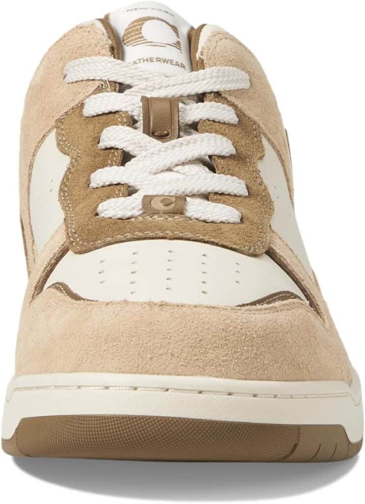 Coach Womens C201 Suede Sneaker Coach Womens C201 Suede Sneaker