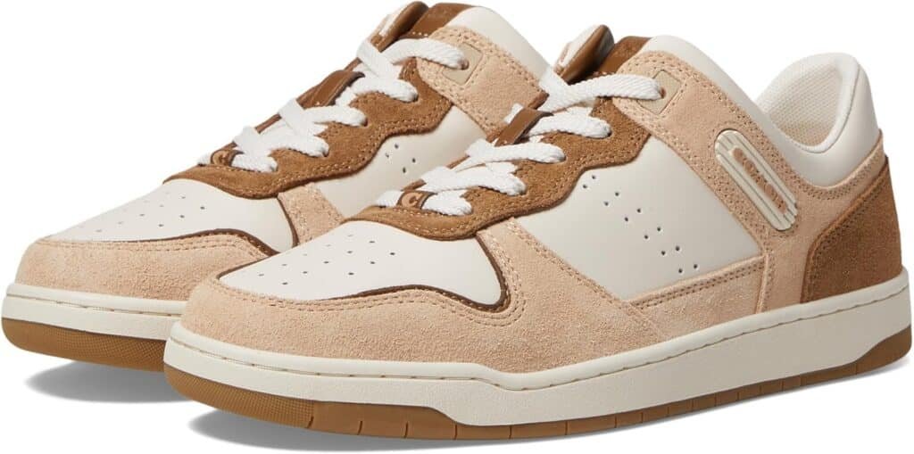 Coach Womens C201 Suede Sneaker Coach Womens C201 Suede Sneaker