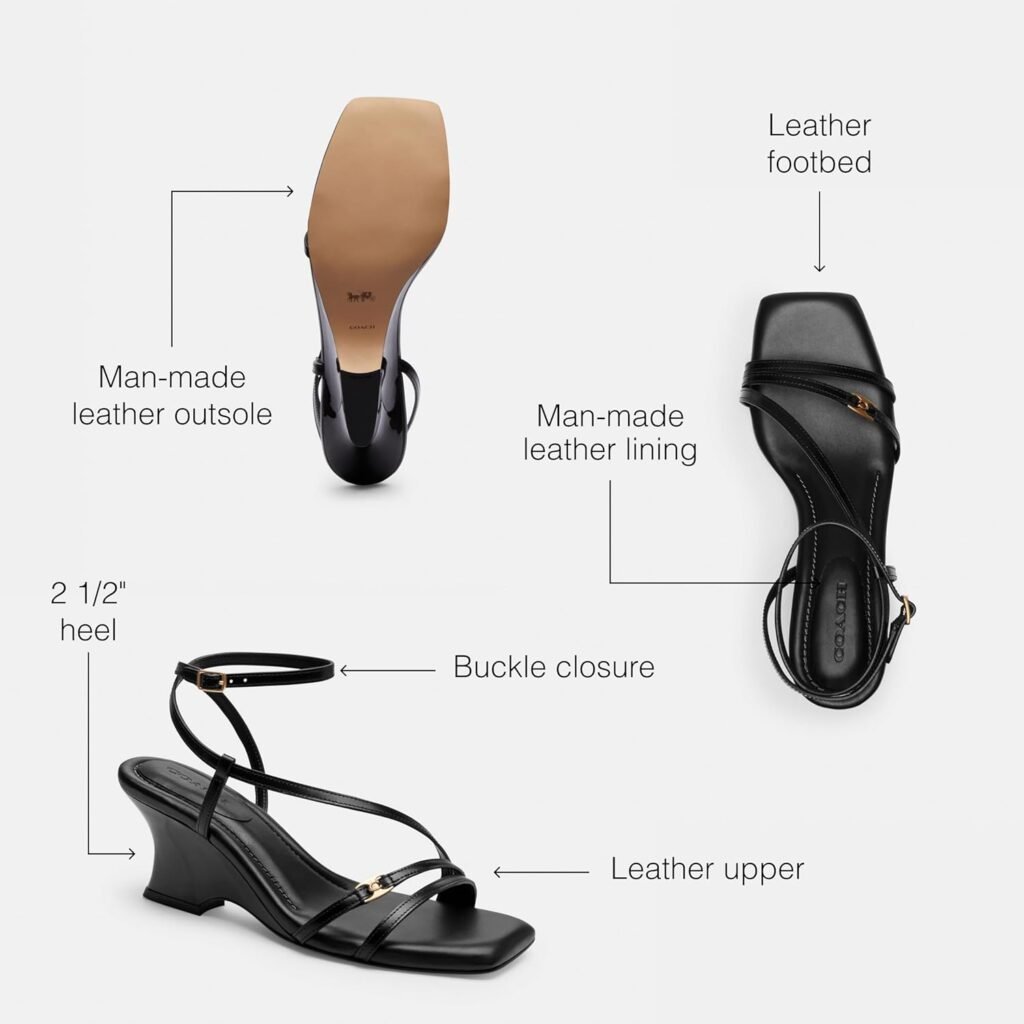 Coach Womens Cait Sandal