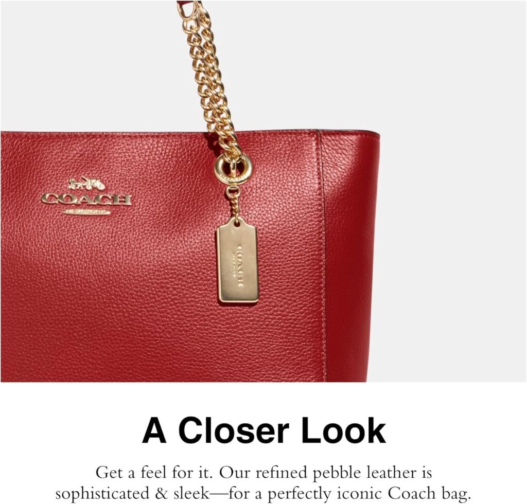 Coach Womens Cammie Chain Tote