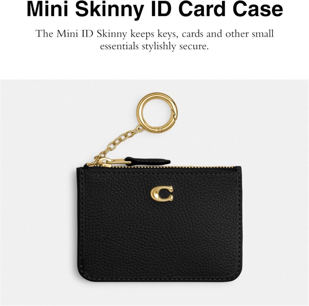 Coach Womens Essential Mini Id Card Case Skinny