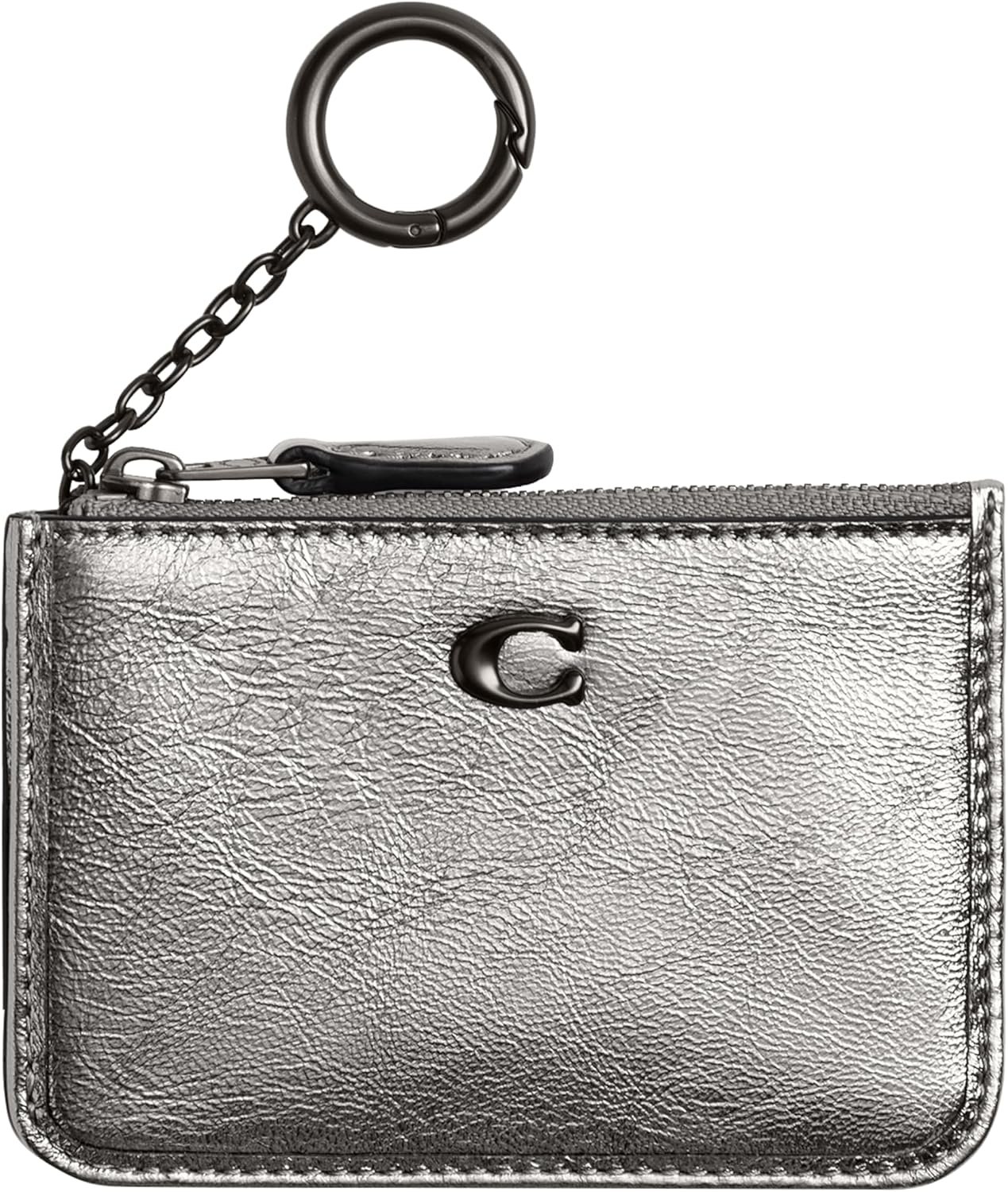 Coach Womens Essential Mini Id Card Case V5anthracite