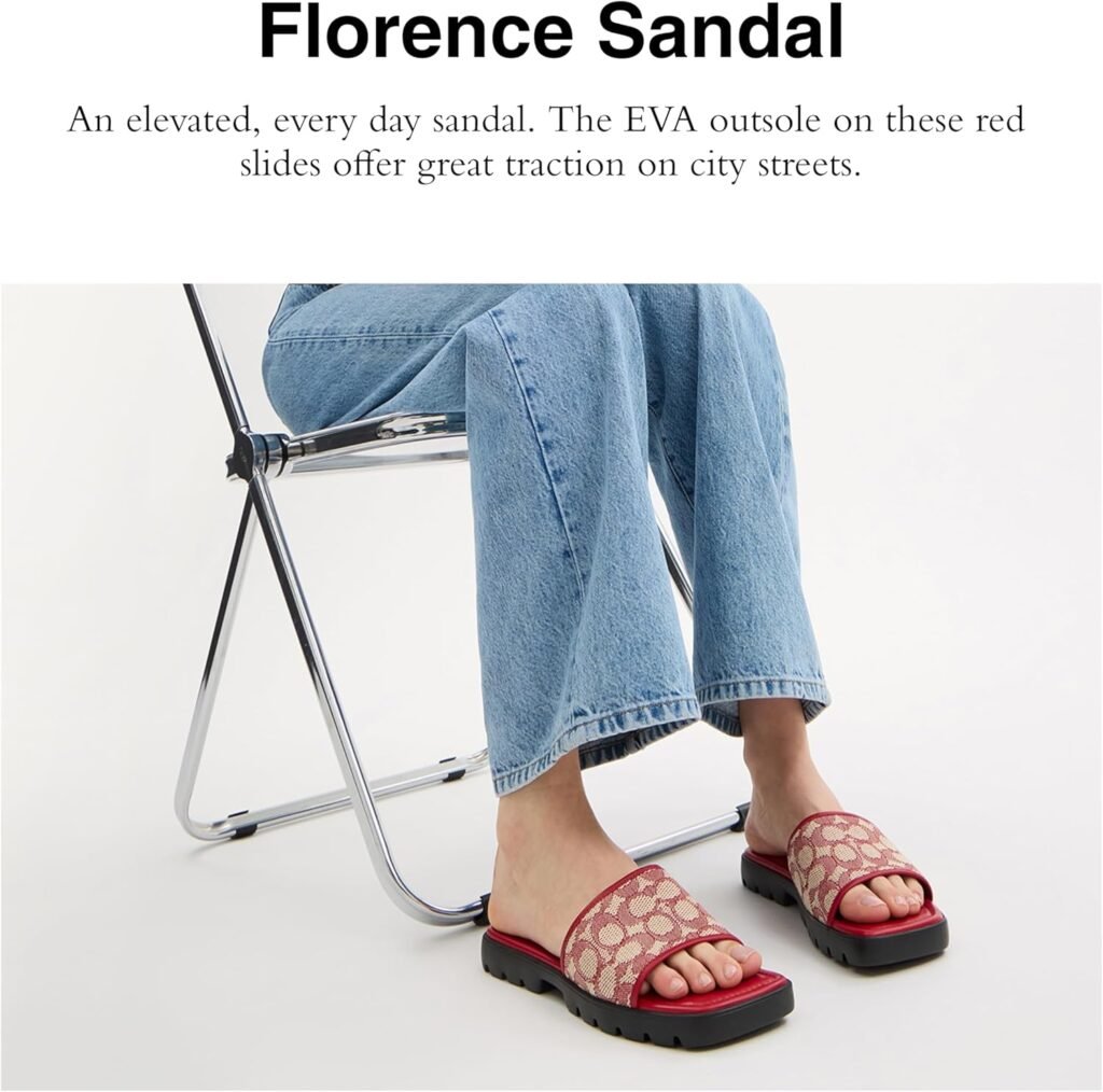 Coach Womens Florence Sandal