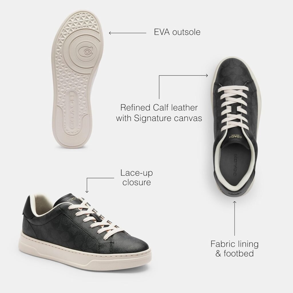 Coach Womens High Line Sneaker