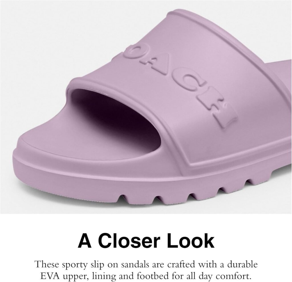 Coach Womens Jesse Slide Sandal