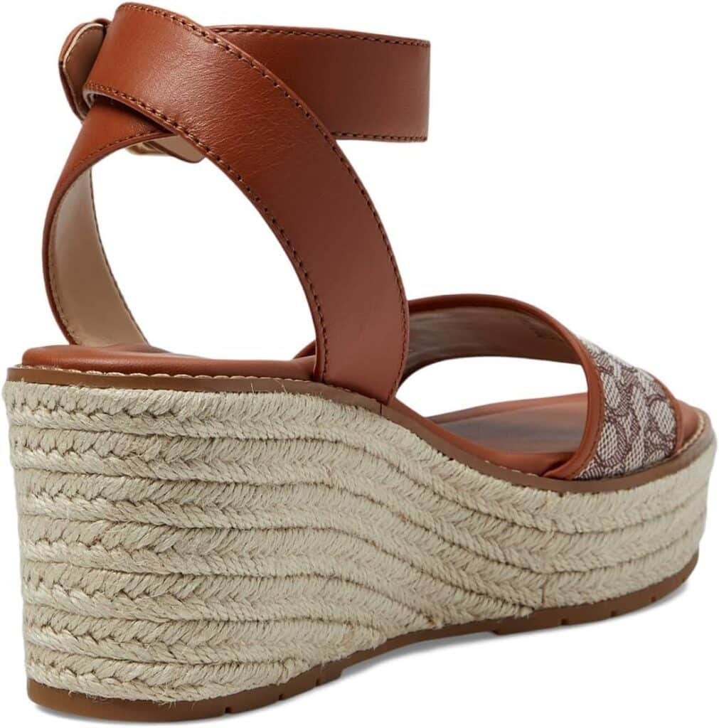 Coach Womens Katherine Micro Signature Jacquard Espadrille Loafer Coach Womens Katherine Micro Signature Jacquard Espadrille Loafer