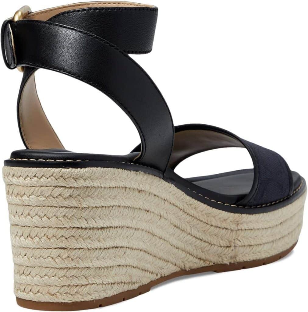 Coach Womens Katherine Signature C Canvas Espadrille Loafer