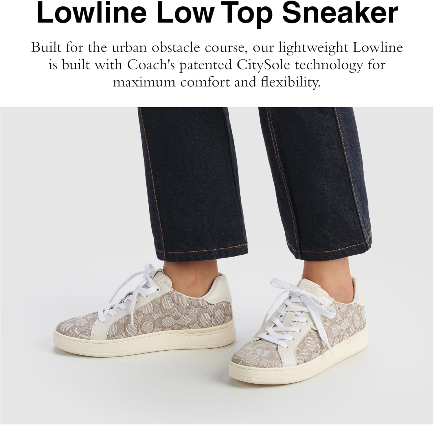 Coach Womens Lowline Coated Canvas 4