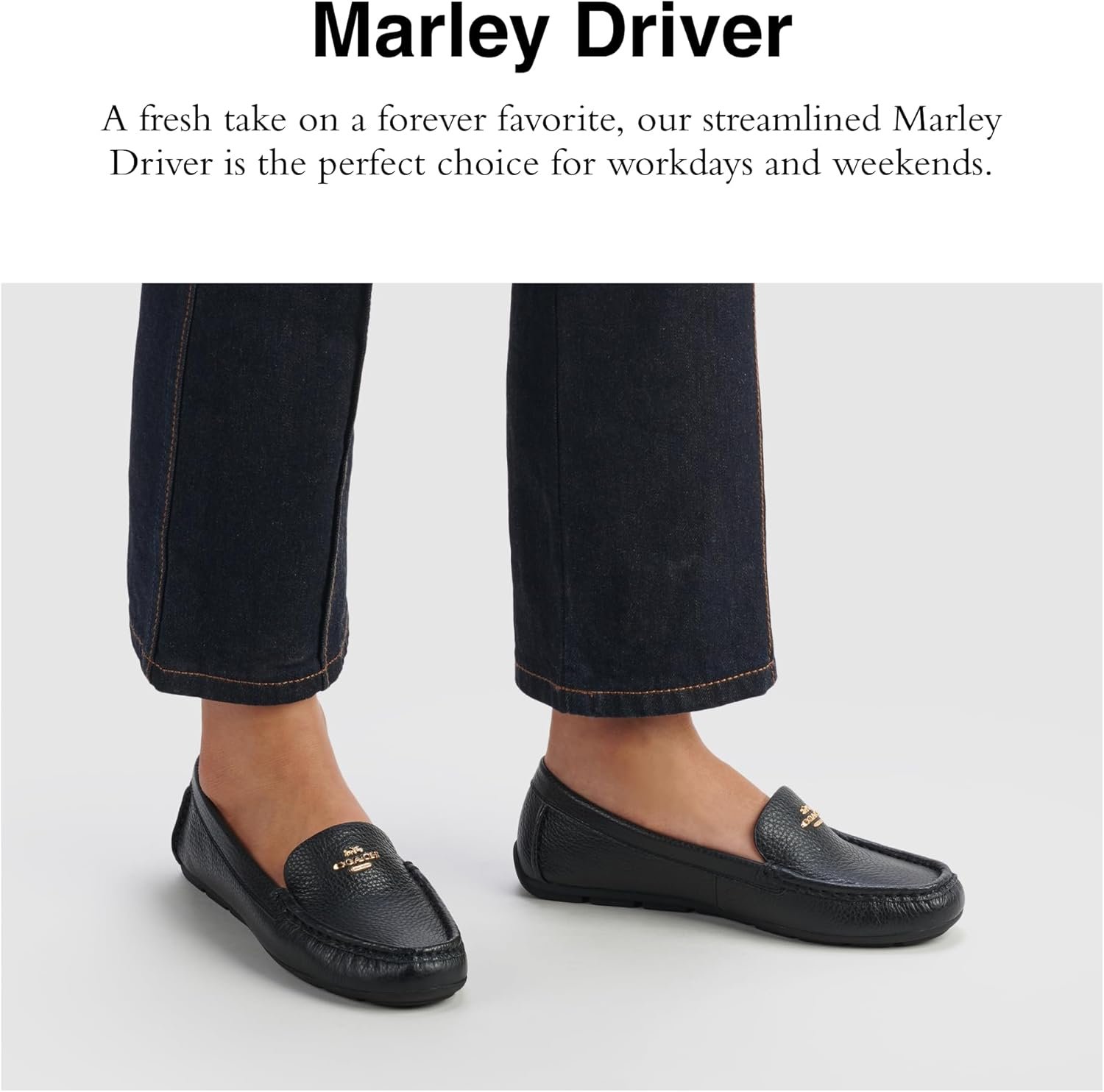 Coach Womens Marley Driver Loafer 1