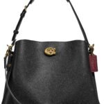 Coach Womens Polished Pebble Leather Willow Shoulder Bag 1 150x150