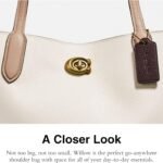 Coach Womens Polished Pebble Leather Willow Shoulder Bag Review 150x150