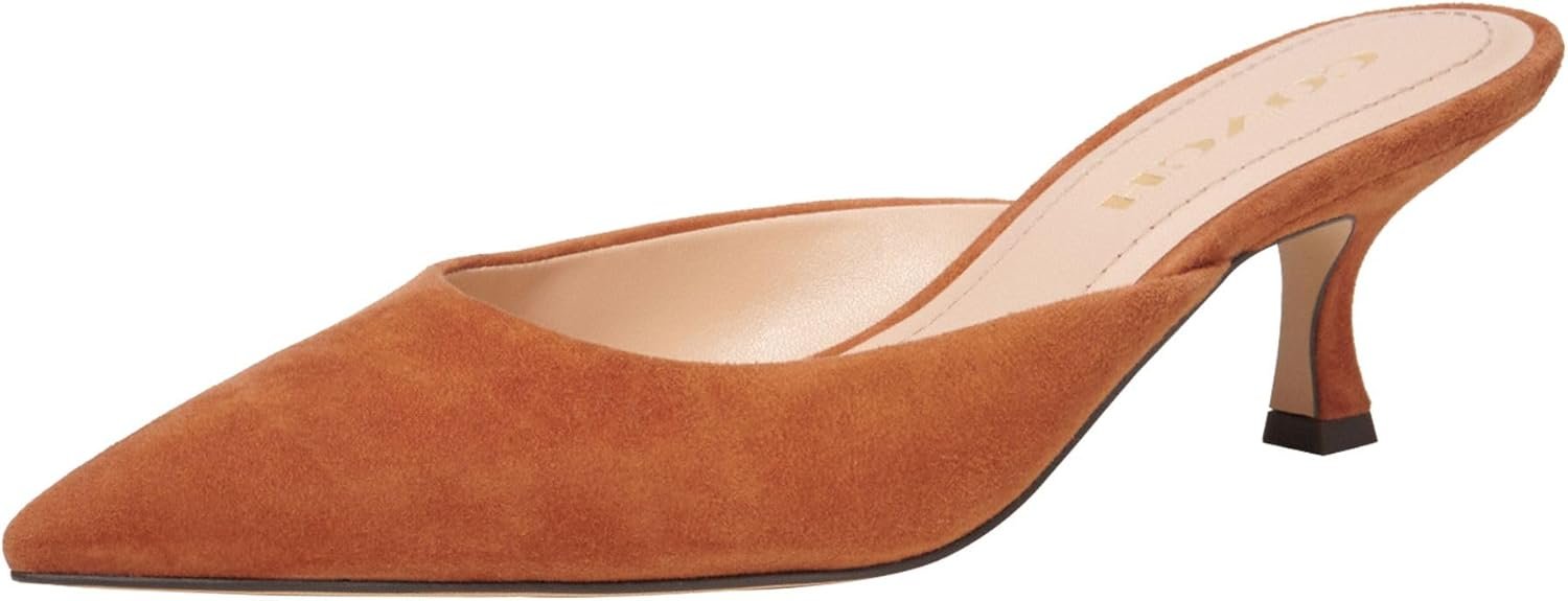 Coach Womens Renn Suede Mule