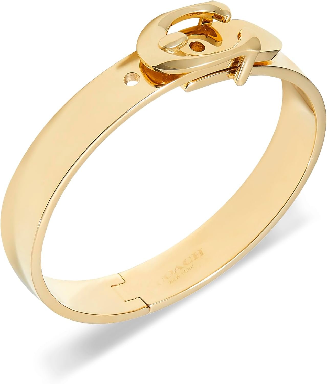 Coach Womens Signature C Buckle Bangle Bracelet Review