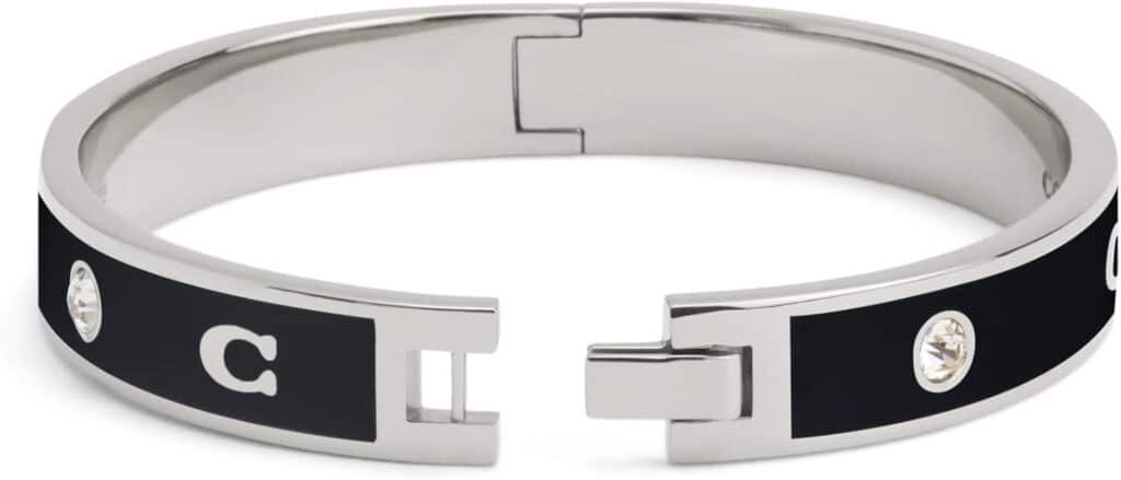 COACH Womens Signature Horse  Carriage Bangle Bracelet