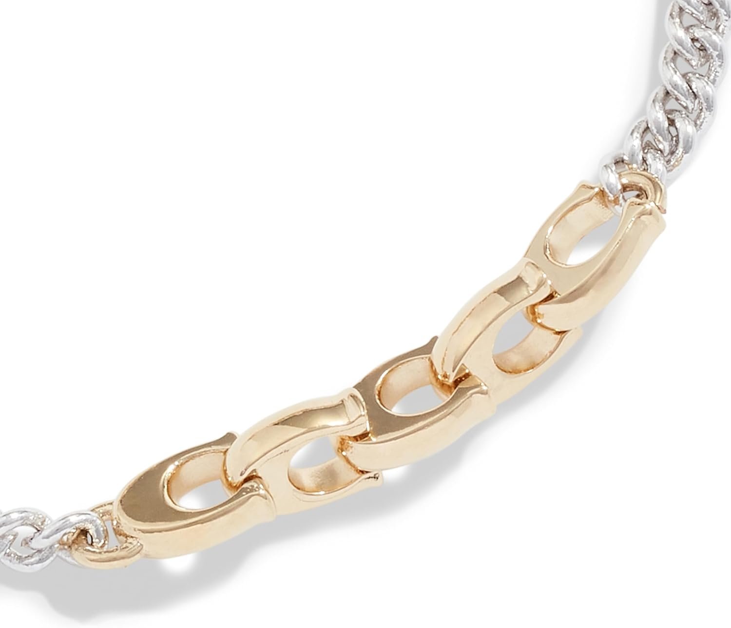 Coach Womens Signature Mixed Chain Bracelet 3