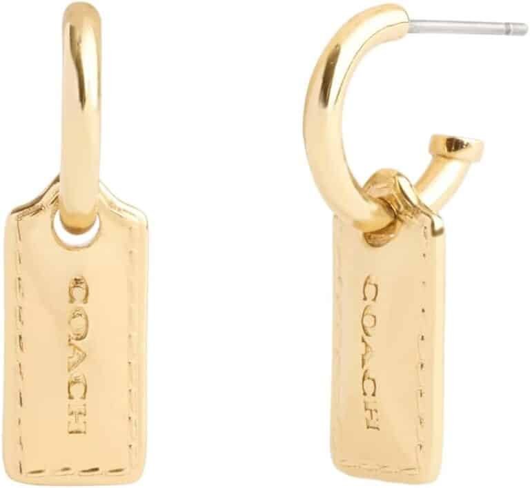 COACH Womens Hangtag Charm Huggies Review