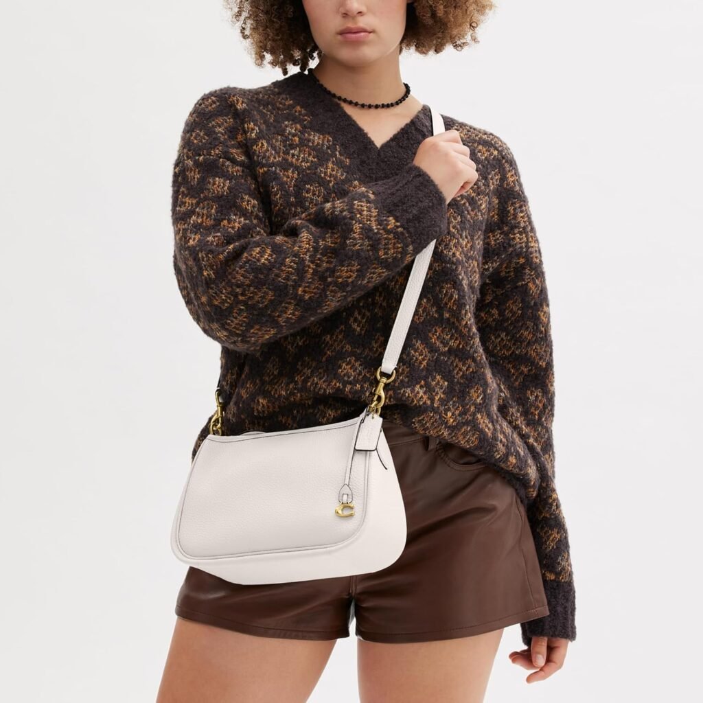 Coach Womens Soft Pebble Leather Cary Crossbody Bag 1 1024x1024