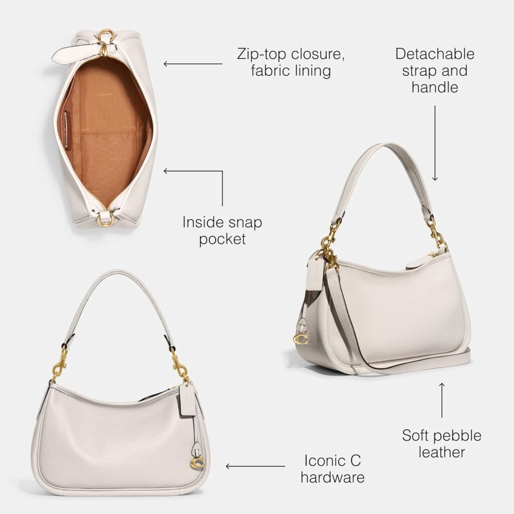 Coach Womens Soft Pebble Leather Cary Crossbody Bag Coach Womens Soft Pebble Leather Cary Crossbody Bag