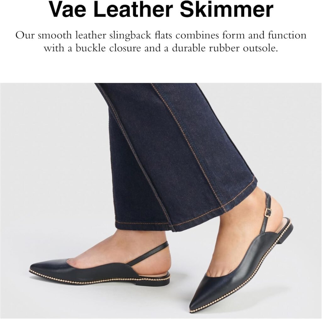 Coach Womens Vae Leather Skimmer