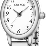 Gold Watches For Womeneasy Reading Analog Watch With Stainless Steel Expansion Bandwater Resistant 2 150x150